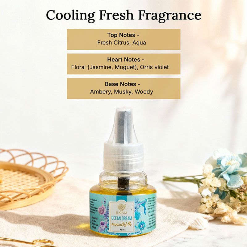 Ocean Dream Scented Air Freshener Plug-In Refill - 45 ML