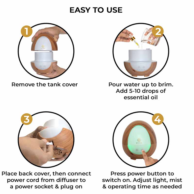 YX264-Lightwood Aroma Diffuser