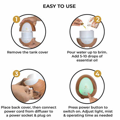 YX264-Lightwood Aroma Diffuser