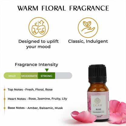 Rose Fragrance Oil, 10 ml