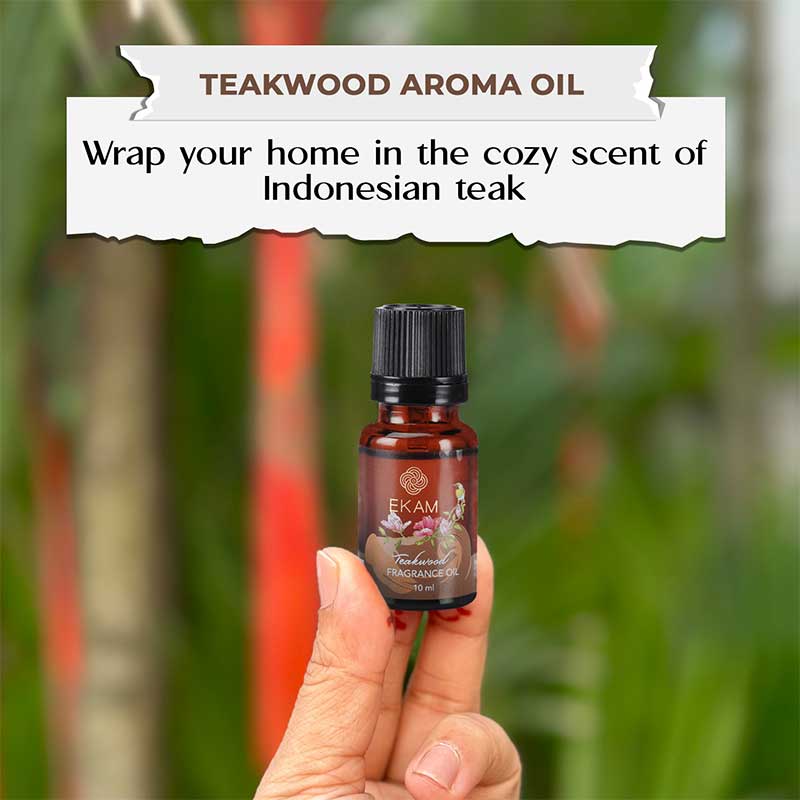 Teakwood Fragrance Oil, 10ml