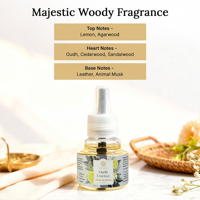 Oudh Essence Plug In Air Freshener Refill| 45ml