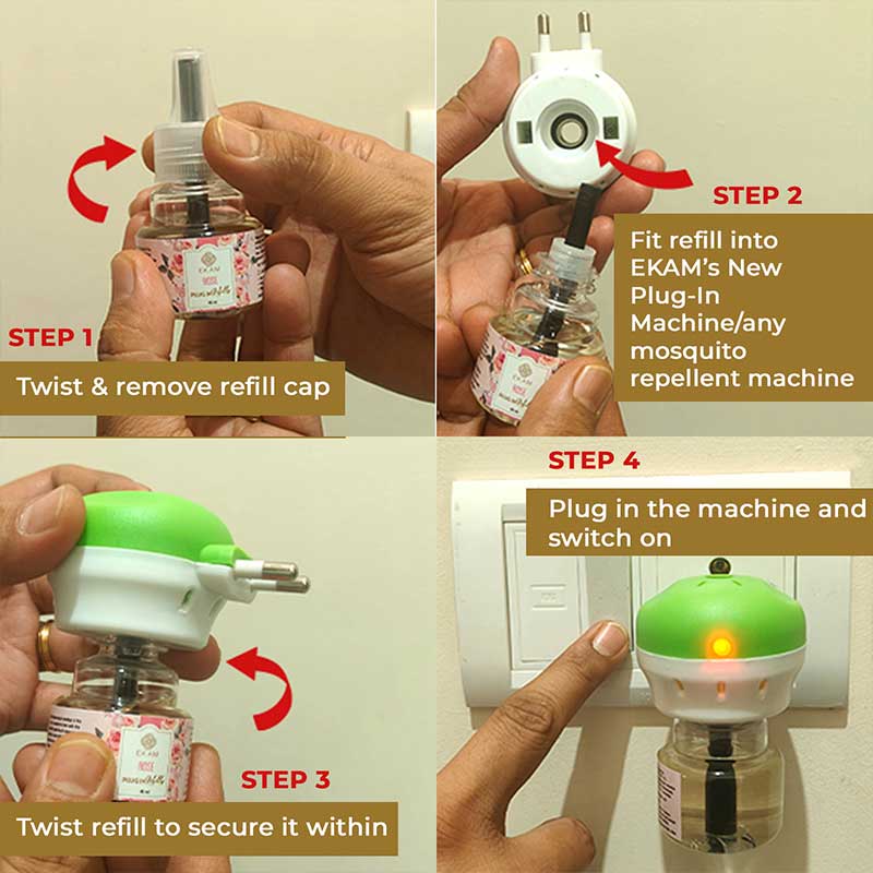 Mahogany Scented Air Freshener Plug-In Refill - 45 ML