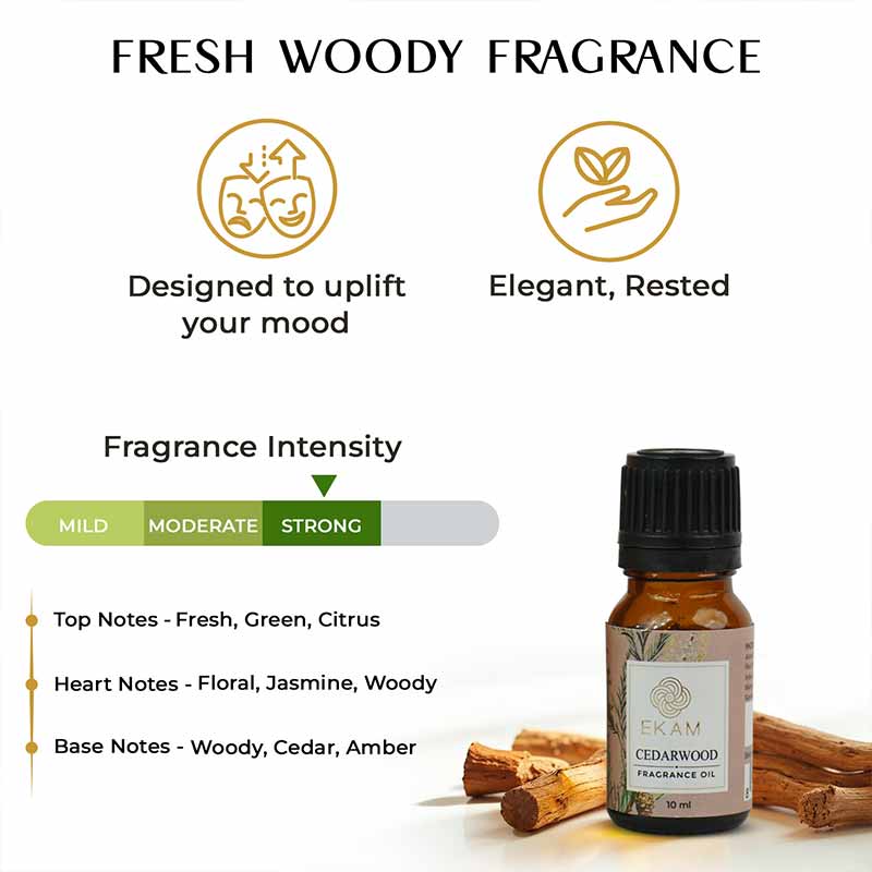 Cedarwood Fragrance Oil, 10 ml
