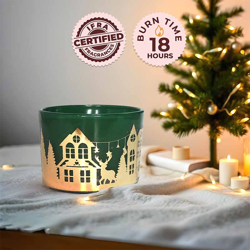 Balsam Pine Christmas Bowl Scented Candle (85 g)