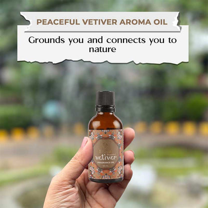 Peaceful Vetiver Fragrance Oil, 50ml