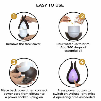 YX263-Dark Wood Aroma Diffuser