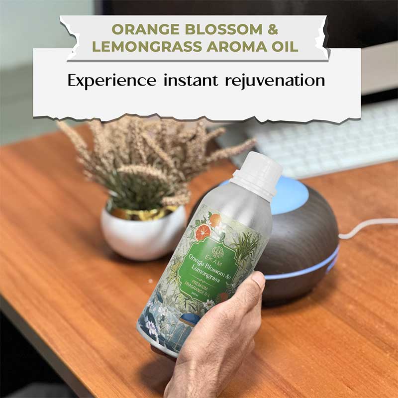 Orange Blossom &amp; Lemongrass Concentrate Fragrance Oil, 500 ml