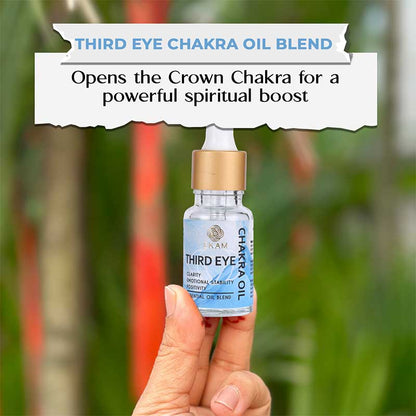 Third Eye Chakra Diffuser Essential Oil Blend, Chakra Series