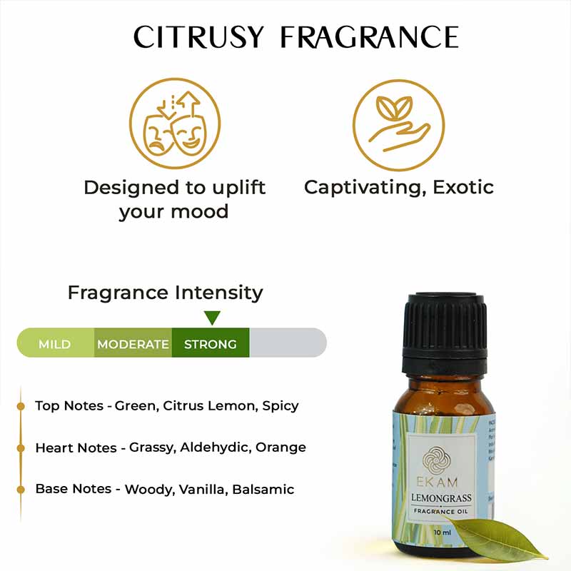Lemongrass Fragrance Oil, 10 ml