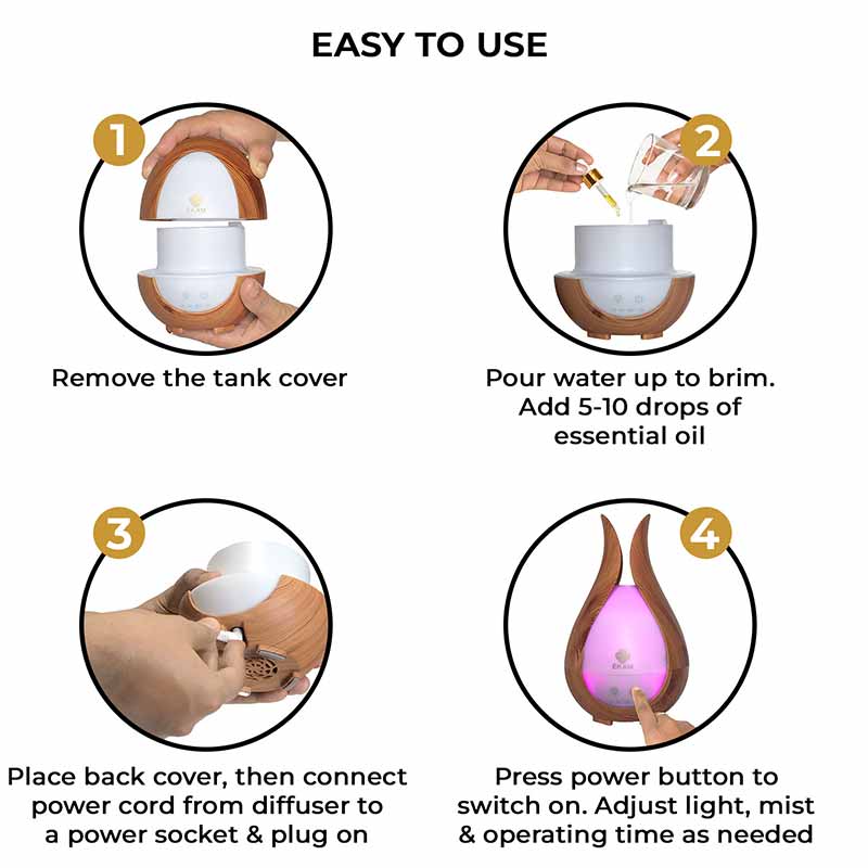 YX263-Lightwood Aroma Diffuser