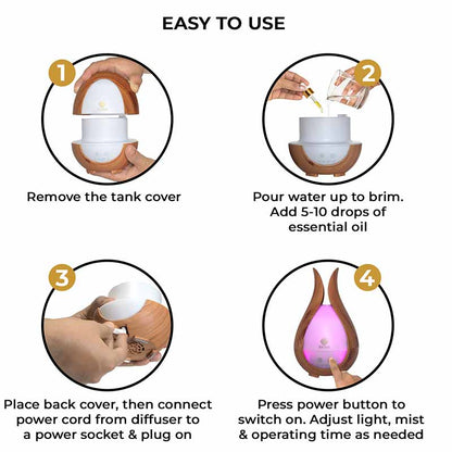 YX263-Lightwood Aroma Diffuser