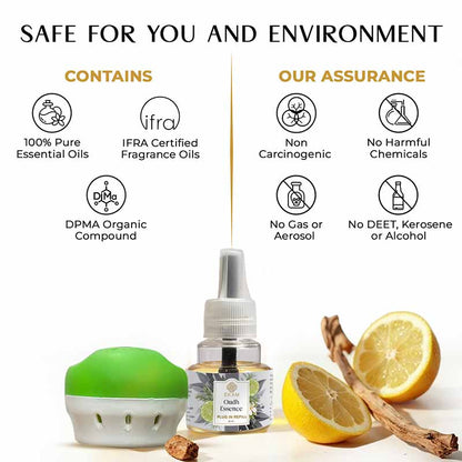 Oudh Essence Scented Plug In Air Freshener Kit