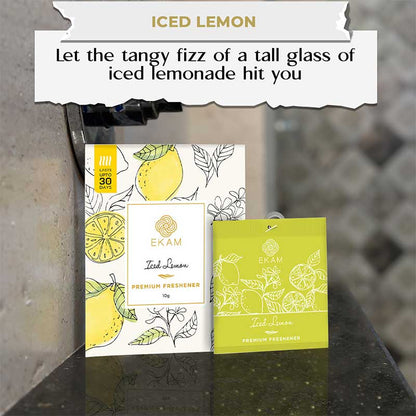 Iced Lemon Premium Freshener Sachet