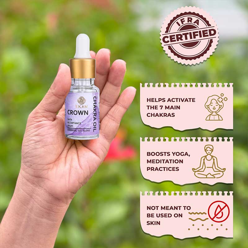 Crown Chakra Diffuser Essential Oil Blend, Chakra Series