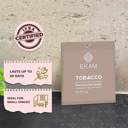 Combo Pack of 10 Tobacco Scented Sachets