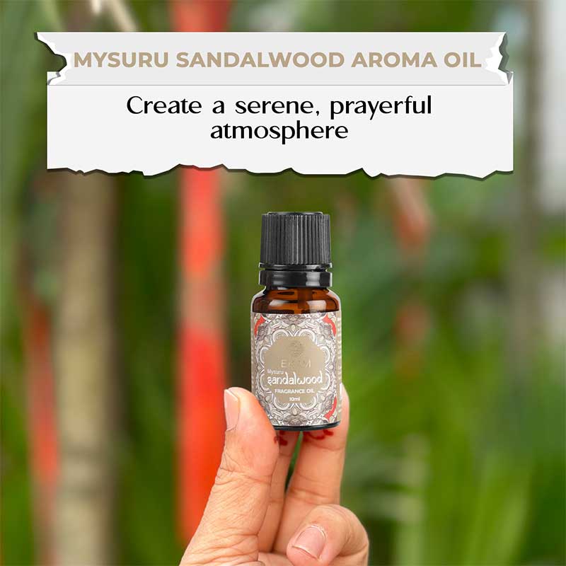 Mysuru Sandalwood Fragrance Oil, 10ml