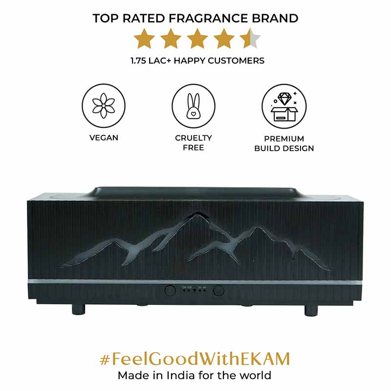 YX2201S-Black Flame Aroma Diffuser