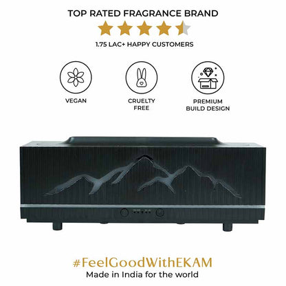 YX2201S-Black Flame Aroma Diffuser