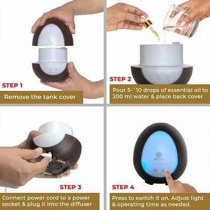 YX264-Darkwood Aroma Diffuser