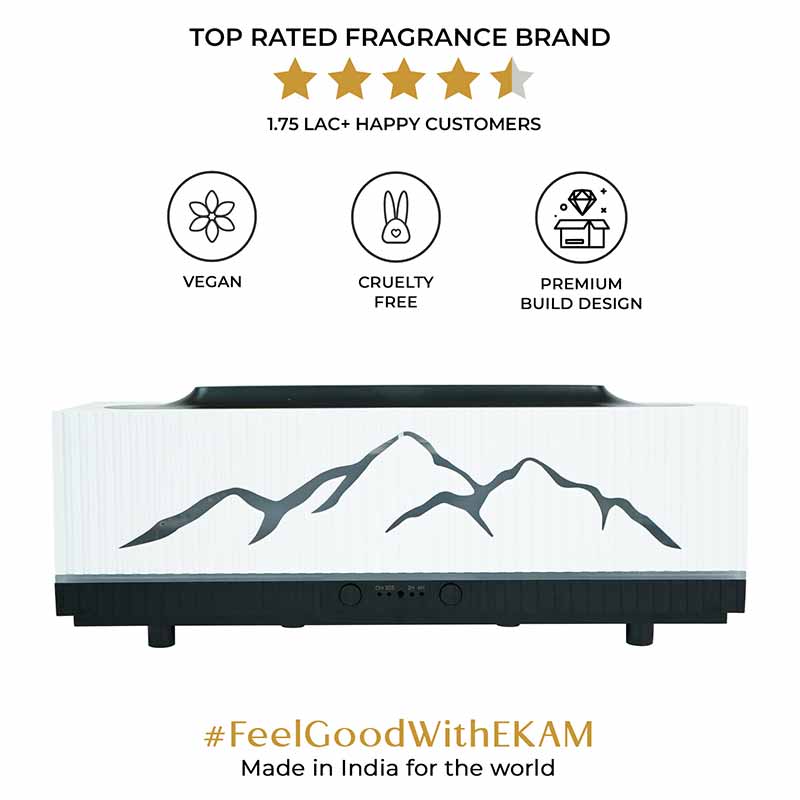 YX2201S-White Flame Aroma Diffuser