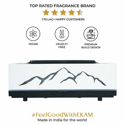 YX2201S-White Flame Aroma Diffuser