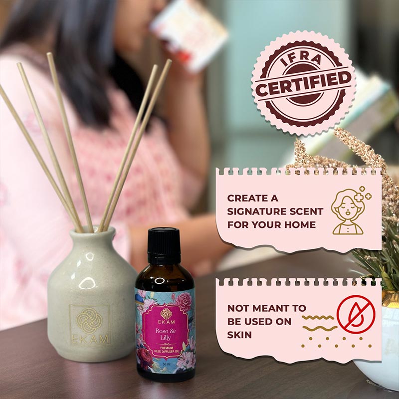 Rose &amp; Lily Reed Diffuser Set