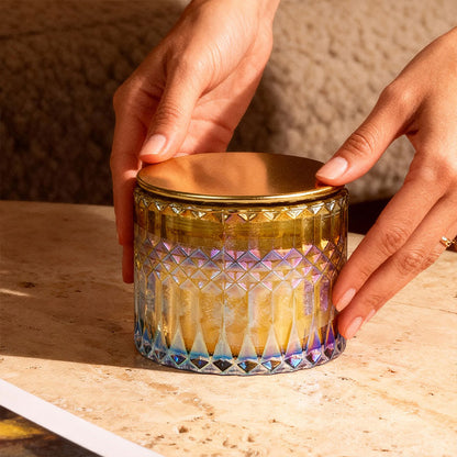 Velvet Oudh Bloom 3 Wick Luxe Scented Candle