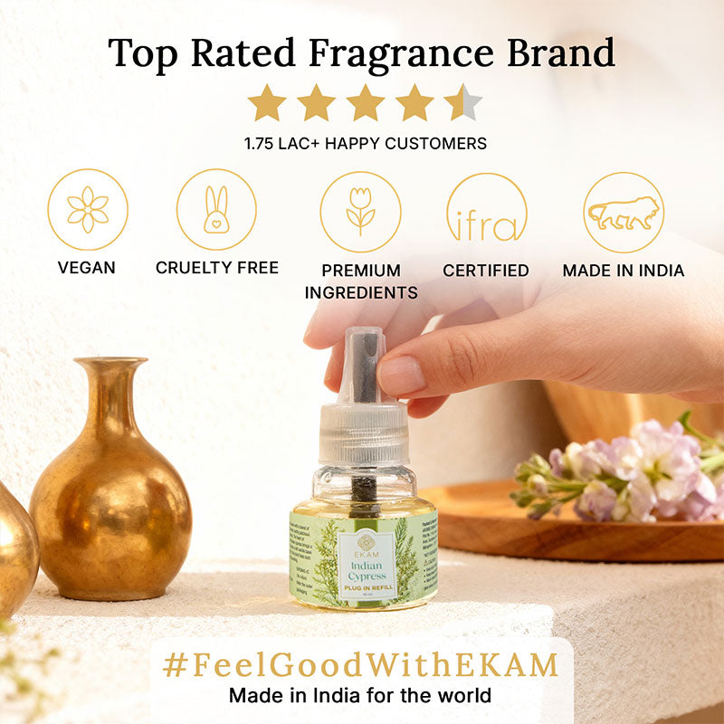 Indian Cypress Plug In Air Freshener Refill| 45ml