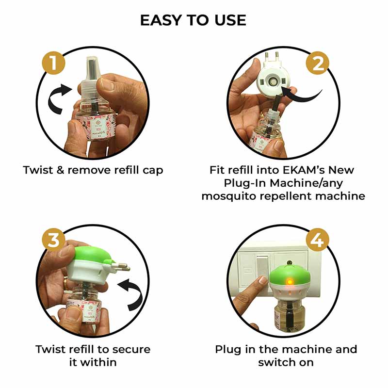 Mahogany Scented Plug-In Air Freshener Kit