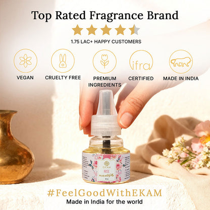 Rose Scented Air Freshener Plug-In Refill - 45 ML
