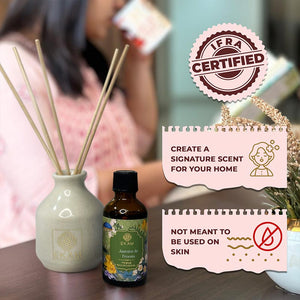 Jasmine &amp; Freesia Reed Diffuser Set