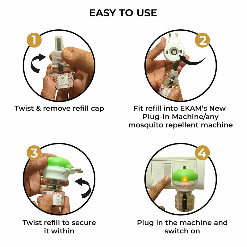 Noir Scented Plug In Air Freshener Kit