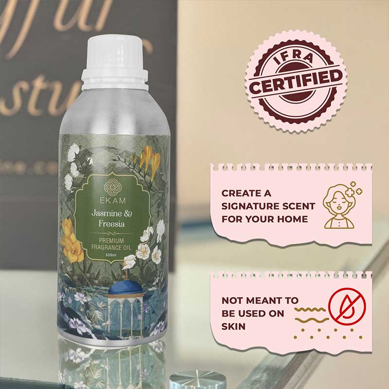 Jasmine Freesia Concentrate Fragrance Oil, 500 ml – EKAM