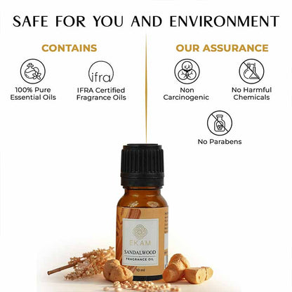 Sandalwood Fragrance Oil, 10 ml