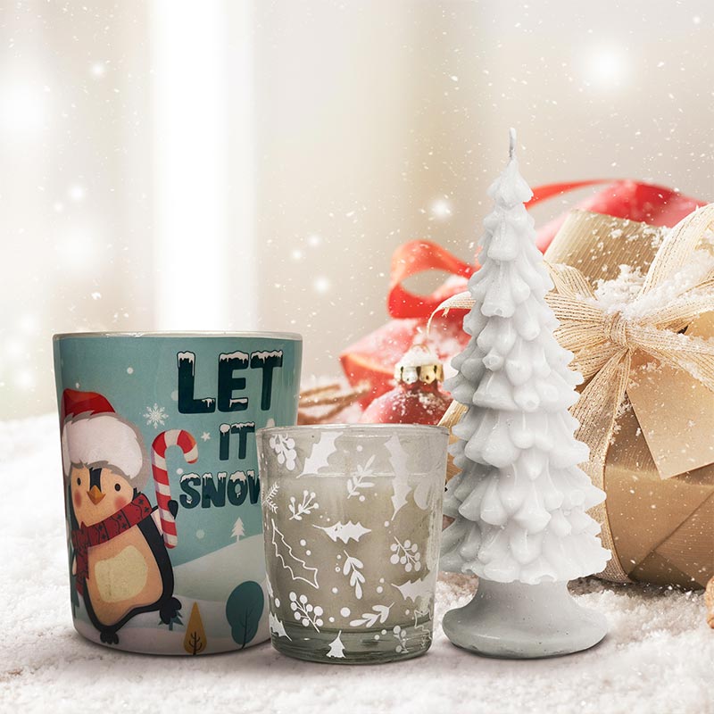 Let It Snow 7 oz Scented Candle