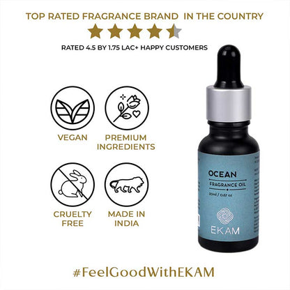 Ocean Premium Fragrance Oil, Manly Indulgence Series, Aromatherapy