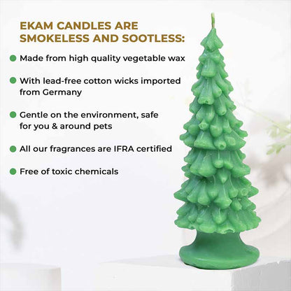 Balsam Pine Scented Christmas Tree Candle (90 g)