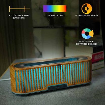 YX1623-Lightwood Flame Aroma Diffuser