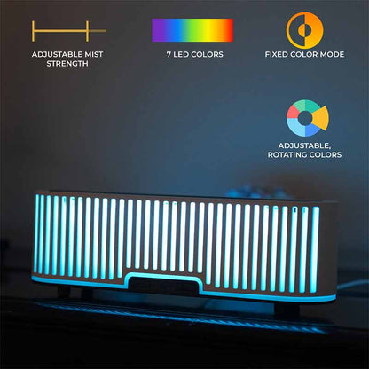 YX1623-White Flame Aroma Diffuser