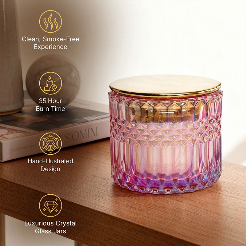 Sacred Lotus 3 Wick Luxe Candle