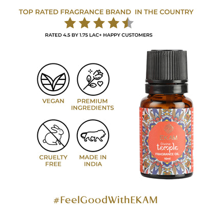 Divine Temple Bloom Fragrance Oil, 10 ml