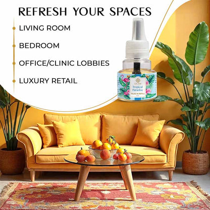 Tropical Paradise Scented Plug In Air Freshener Kit