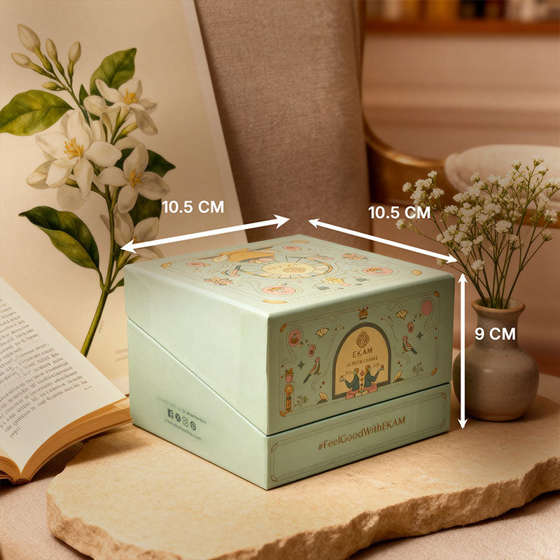 Jewelled Jasmine 3 Wick Luxe Scented Candle