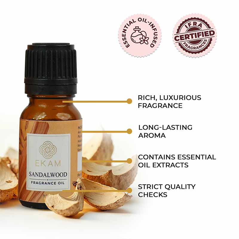 Sandalwood Fragrance Oil, 10 ml