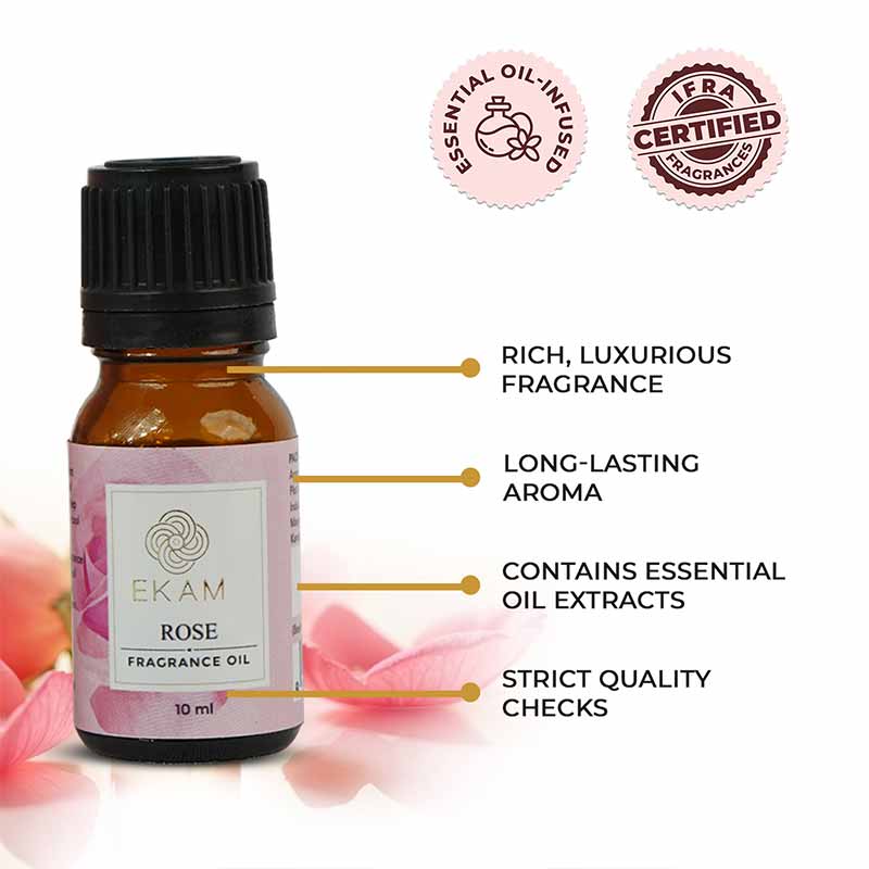 Rose Fragrance Oil, 10 ml