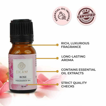 Rose Fragrance Oil, 10 ml