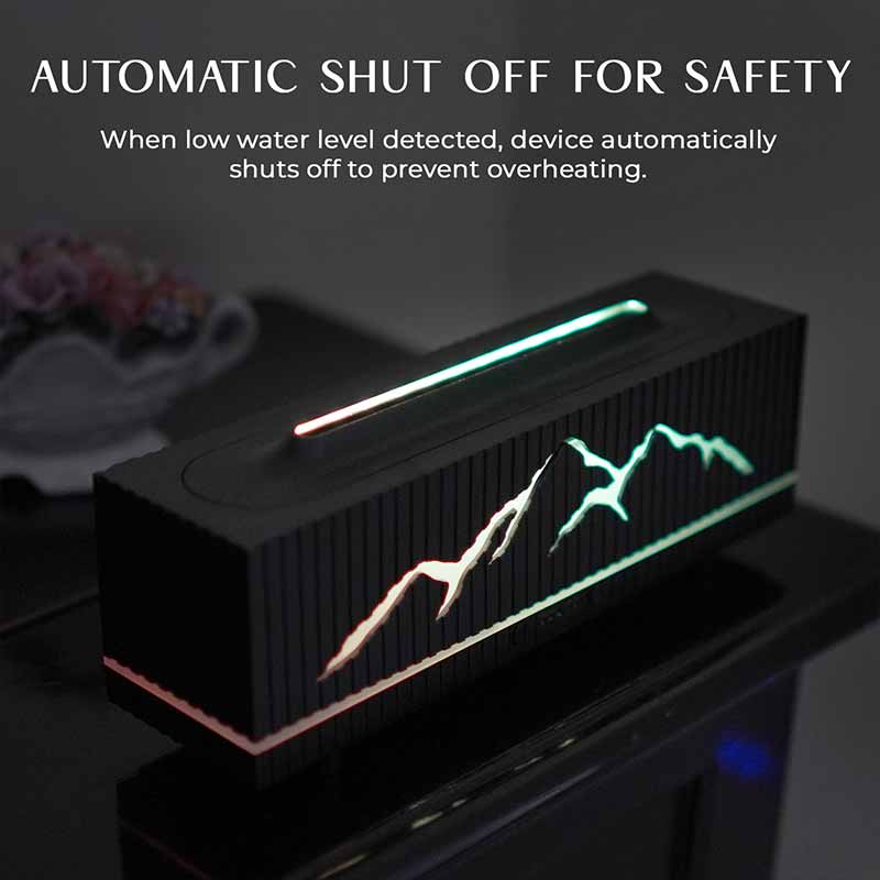 YX2201S-Black Flame Aroma Diffuser