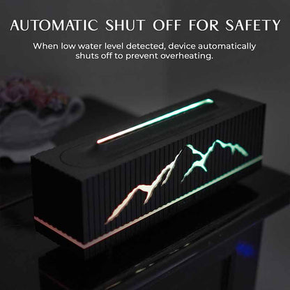 YX2201S-Black Flame Aroma Diffuser