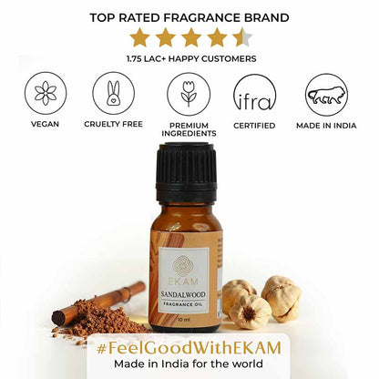 Sandalwood Fragrance Oil, 10 ml